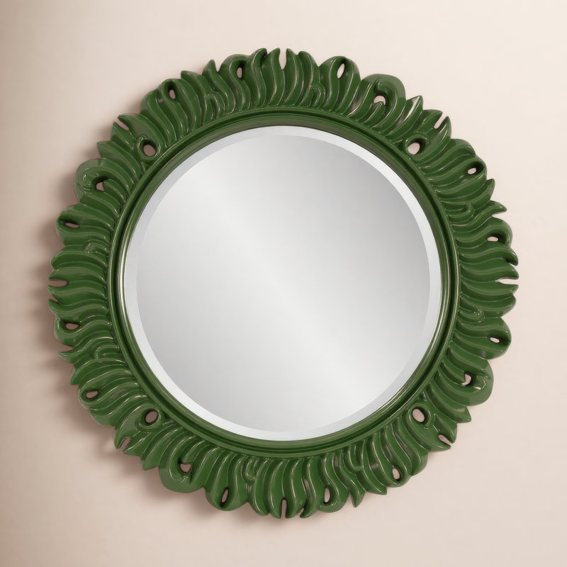 El Castillo Sun Mirror Hunter Green, Green