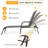 Outdoor Metal Chaise Lounge