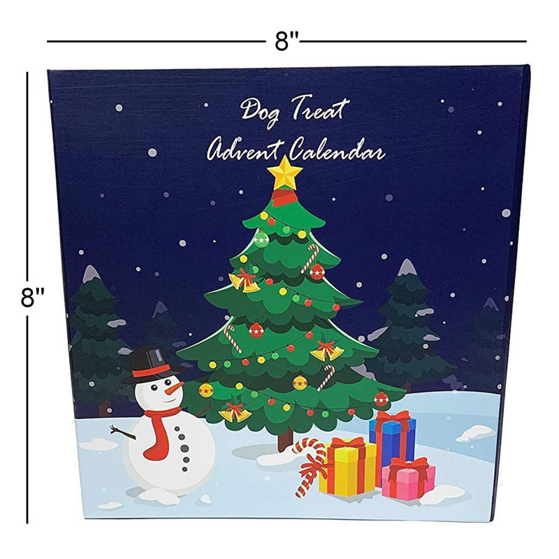 Midlee Designs Pet Christmas Collection Christmas Dog Advent Calendar