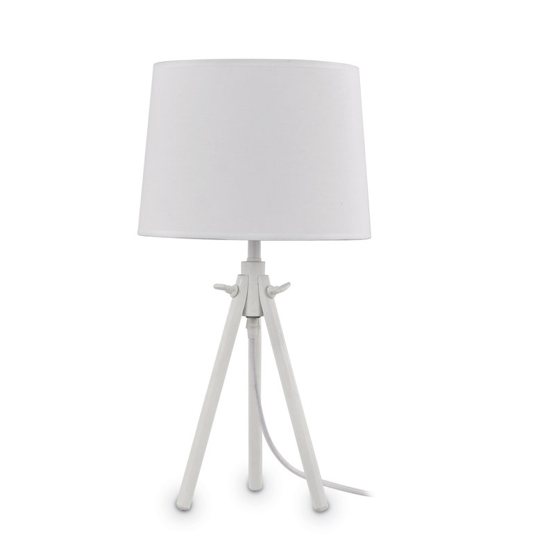 Ewart Wood Tripod Lamp, White