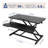 32 Inch Desk Converter, Height Adjustable Sit To Stand Riser, Dual Monitor And Laptop Workstation With Wide Keyboard Tray-179468742