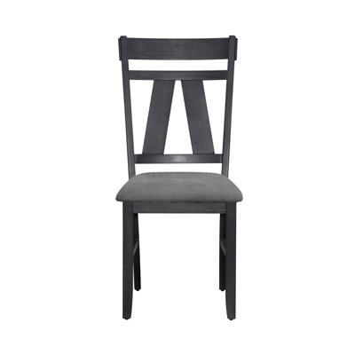 Lawson Linen Slat Back Side Chair Dining Chair -  Liberty Furniture, LIFU116GY-C2501S