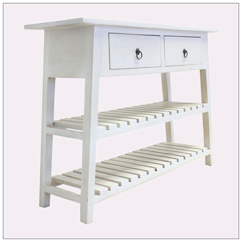 Console en bois d'acajou