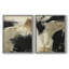 Baked Paintstrokes III - reproduction encadrée de qualité supérieure - prête à être accrochée - aucun clou requis - aucun clou requis-108019457-108019465