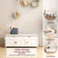 Polyester Upholstered Storage Bench-737970104
