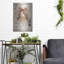 Luxe en métal «Snowy Day Window View» par Lori Dei «Snowy Day Window View» par Lori Deiter