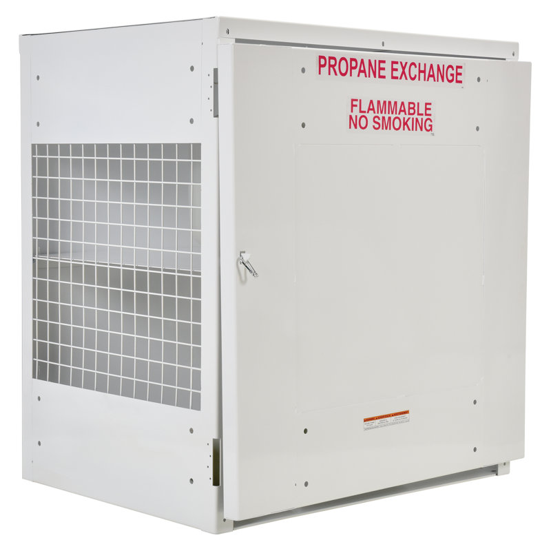 Metal Single Storage Cabinet ( 44.125'' H x 40'' W x 32.125'' D)