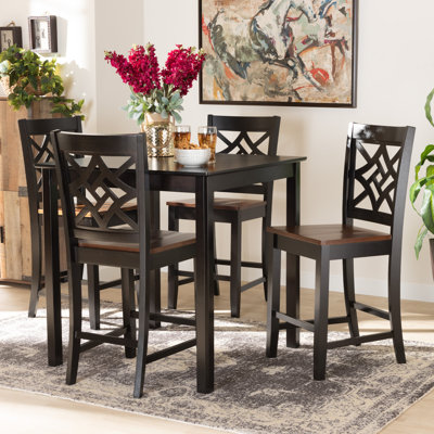 Annorah 5 - Piece Counter Height Dining Set