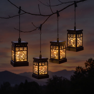 3.5 " LED Twinkling Outdoor Lamp