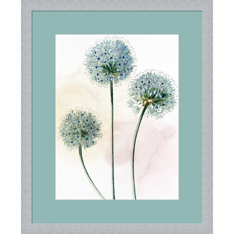 «Watercolor Dandelion» par Kimberly Allen - impression encadrée