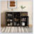 Storage Cabinet, Buffet Cabinet, Sideboard And Buffet Storage with Dining cabinet,Office credenza-1617310157