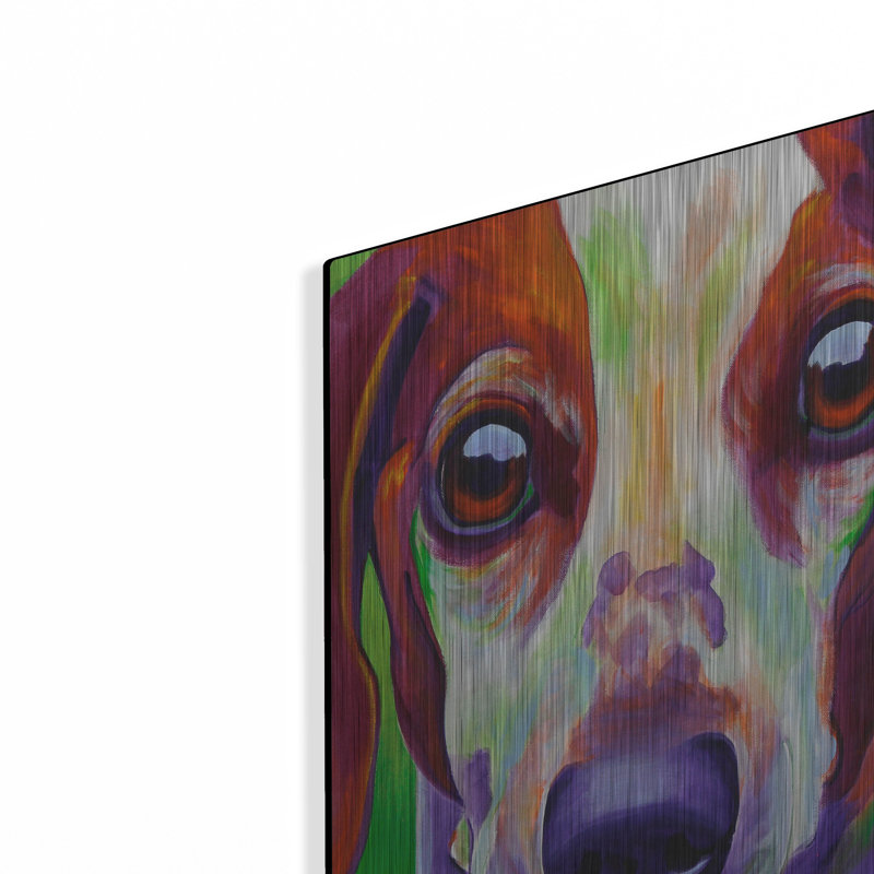 «Dachshund - Cooper» par Dawg Painter, H 24 po x l 16 po