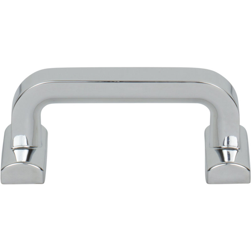 Harrison Bar Pull, Polished Chrome, 2 1/2" Center to Center