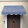 Auvent fixe en tissu acrylique San Francisco Awntech