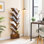 9-Tier Bookcase Tree Bookshelf with Drawer