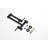 Matte Black Wall Mounted Pot Filler, Brass Faucet With Drip Function And Fingerprint Resistance Double Handle Control Corrosion Prevention-975337658