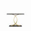 Console d'appoint, pieds d'entrée en métal entrelacés de luxe, mobilier d'entrée haut de gamme