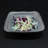 Della Square 29 oz. 8" Melamine Salad Plate-40401012