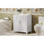 Meuble-lavabo avec lavabo en résine, armoire en bois massif avec portes à fermeture douce, style de rangement autoportant rétro-92769370