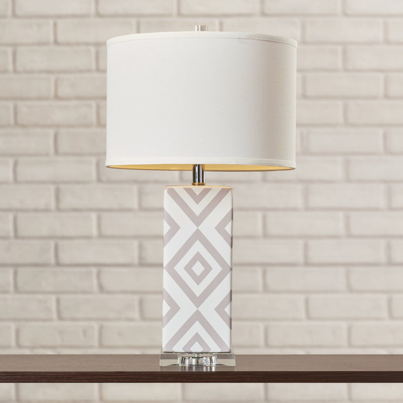 Table Lamp, Gray