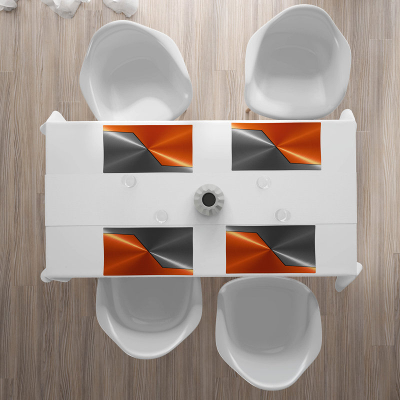 Polyester Abstract Rectangle Placemat