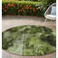 Tapis d'intérieur rond 8 po