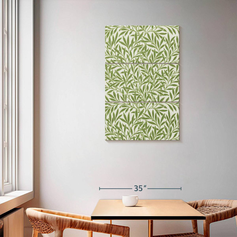 Kerner Willow Pattern, 57" H x 36" W