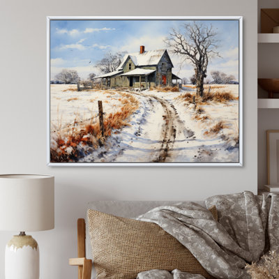 Markela Farmhouse Country Pointillism - impression