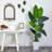 66'' Faux Palm Tree in Metal Planter