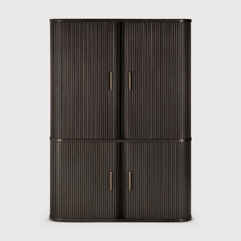 Roller Max Solid Wood File Cabinet