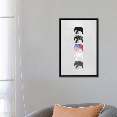 «Five Elephants», impression sur toile