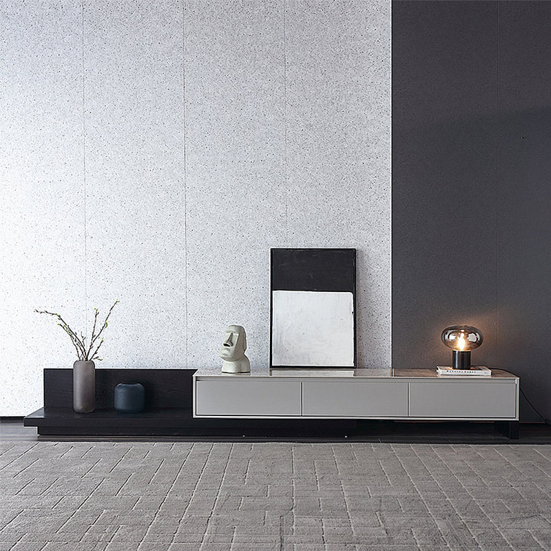 Meuble télé extensible de luxe moderne