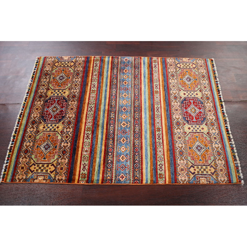 Vegetable Dye Kazak Handmade Rug