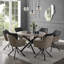 Gundolf Round Metal Base Dining Table-880138334