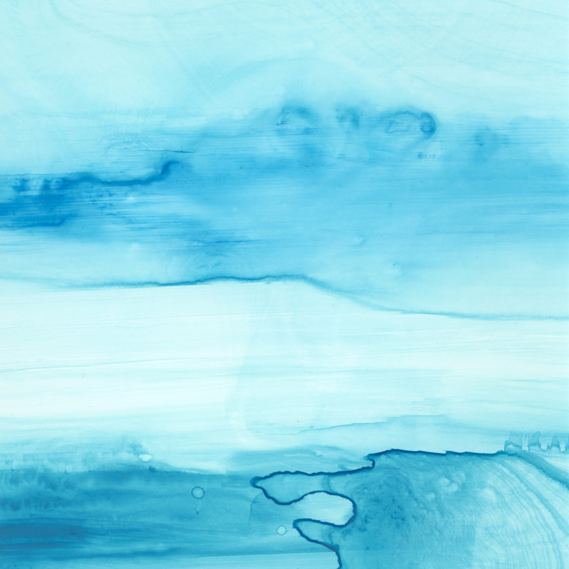 Faire des vagues II, H 12 po x l 12 po x P 1,25 po