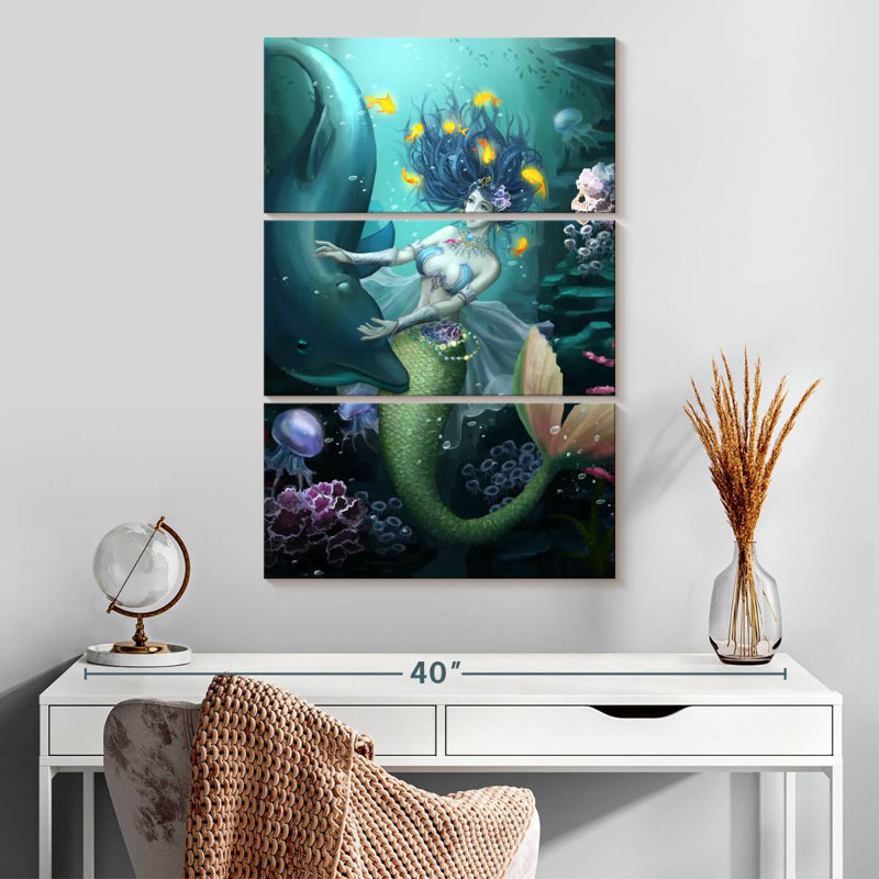 Kelan Mermaid Classic, 32" H x 20" W