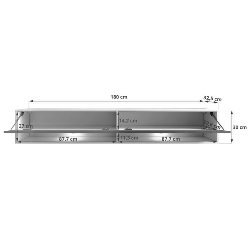 Broemmel TV Stand, 180cm W