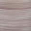 Glass Vase Mango Wood Ribbed Neck & Glossy Striped Finish Modern Home Office Bedroom Living Room Decor - 16" Pink