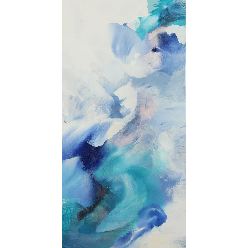 Hyacinth Print by Usha Shukla, 21.25" H x 17.25" W x 0.875" D