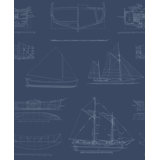 Yacht Club 33' L x 20.5" W  Wallpaper Roll