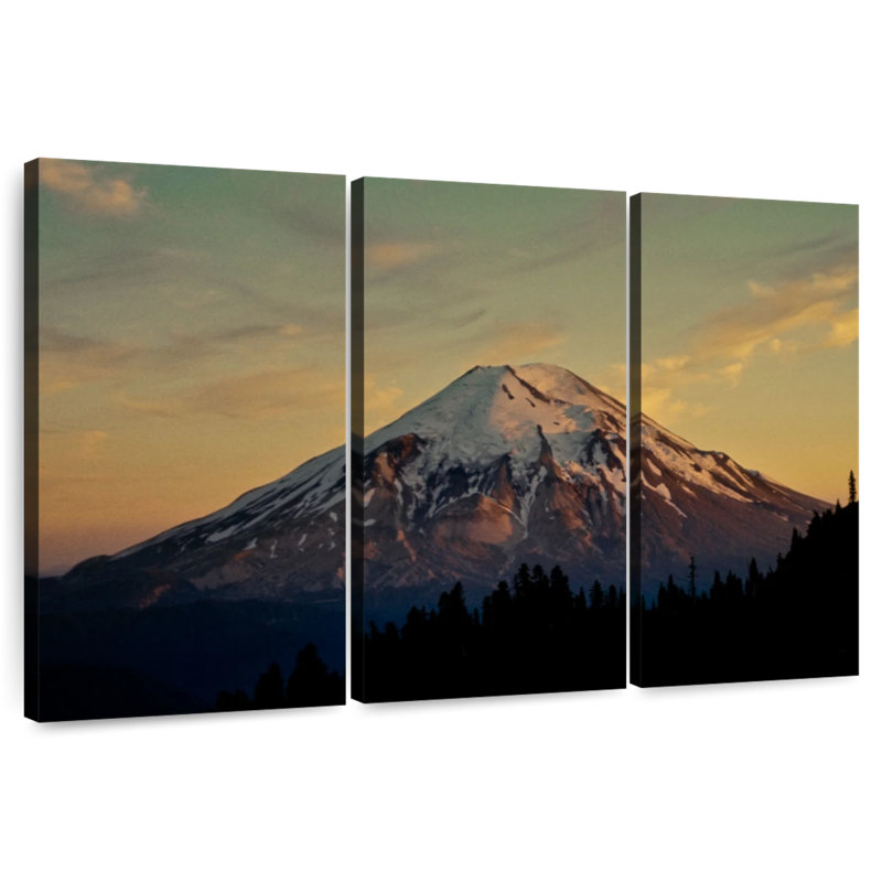 Alvord Dusky Saint Helens Mountain, 24" H x 38" W