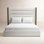 Ally Wingback Bed