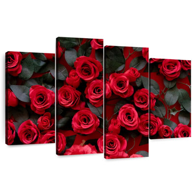 Roses rouges artificielles Harnek