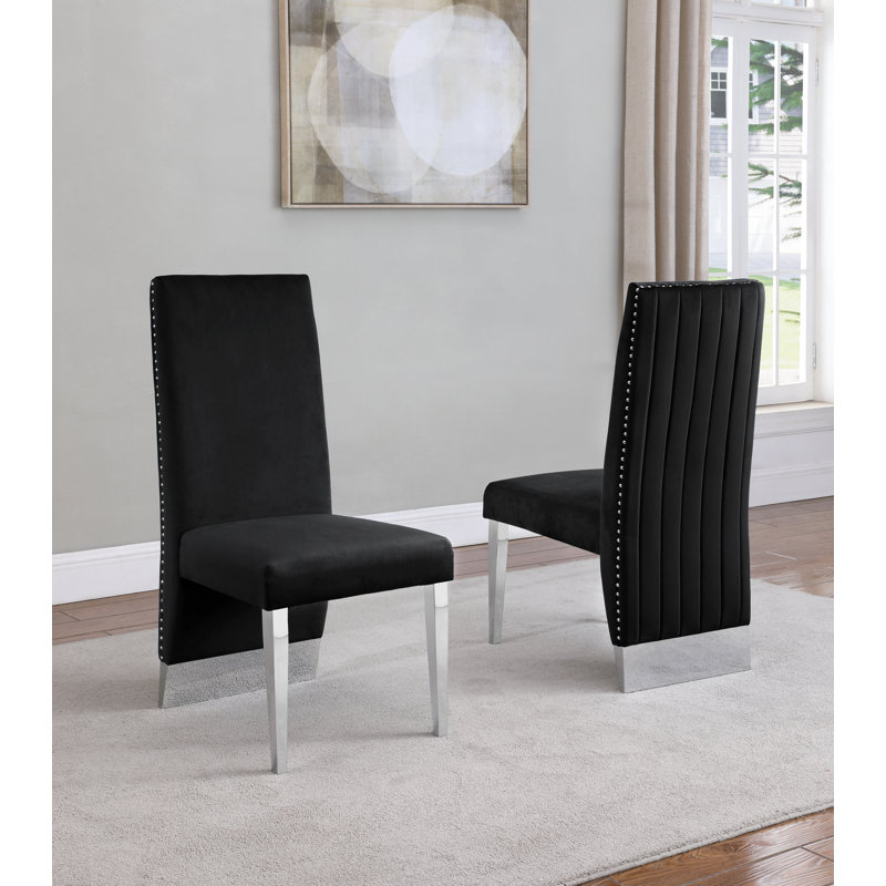 Chaise d'appoint Wrenshall, Noir