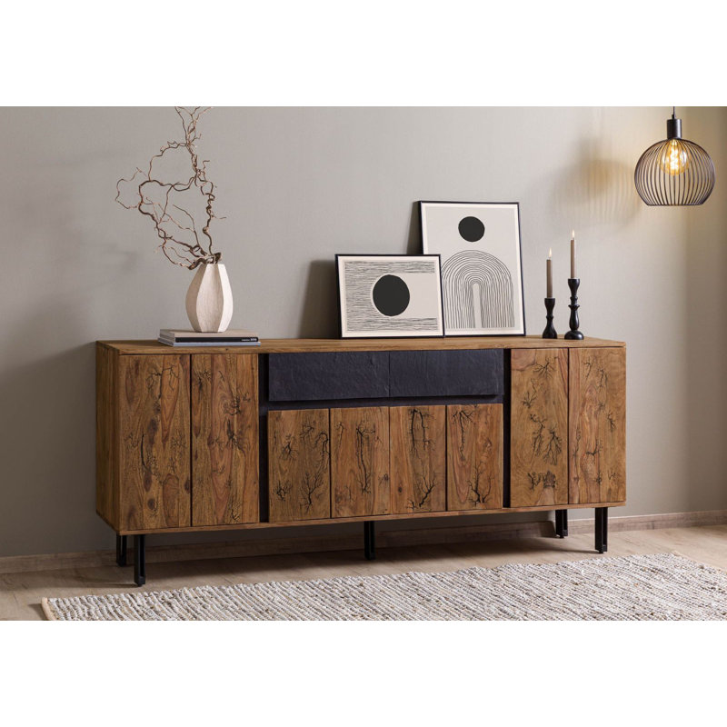 LICHTENBERG 185cm Solid Wood Sideboard