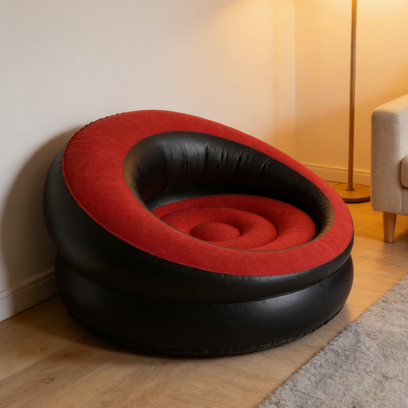 Fauteuil gonflable simple pour canapé gonflable