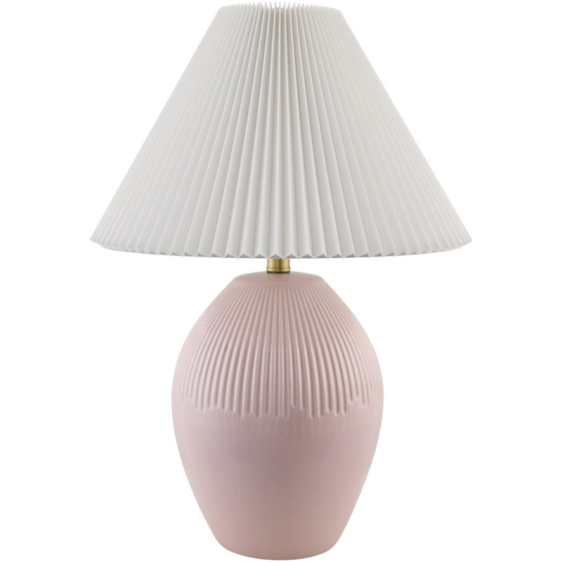 Stoltzmann Table Lamp, Light Pink