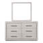 Commode 6 tiroirs avec miroir Archer-438450542