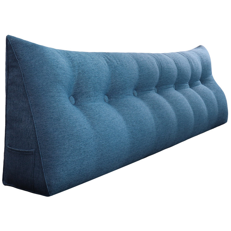 Cushion, 50cm H x 200cm W, Blue
