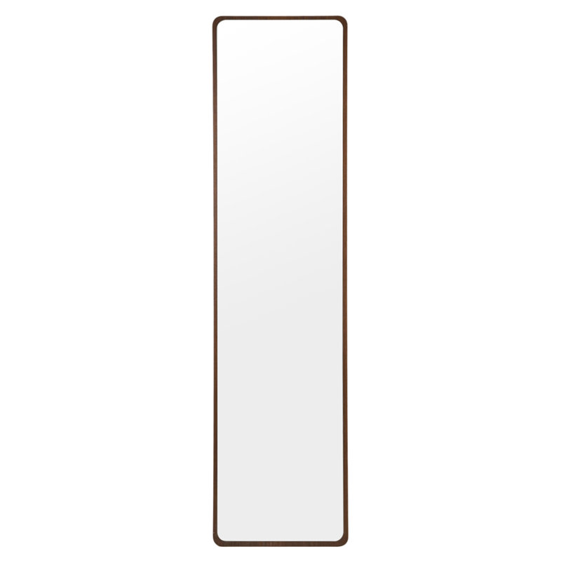 Rectangle Floor Mirror, Walnut